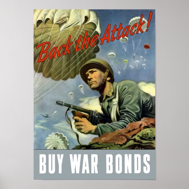 Poster Retour L'Attaque — Acheter Des Obligations De Guer (Devant)