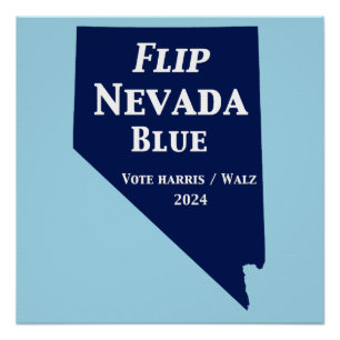 Poster Retourner Nevada Blue en 2024