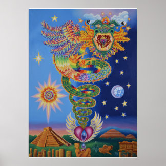 Poster Retours Quetzalcoatl