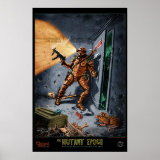 Poster Retrait de l'excavateur :: L'époque mutante