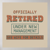 retraité officiellement sous la nouvelle direction