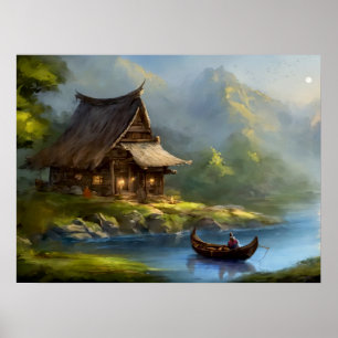 Poster Retraite tranquille : paradis de Lakeside