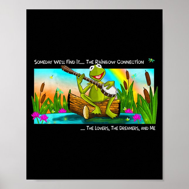 Poster Retro Animal Funny Quote The Lovers The Dreamer An (Devant)