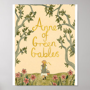Poster rétro Anne of Green Gables