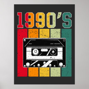 Poster Rétro - années 1990