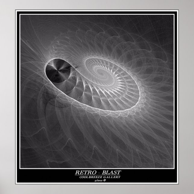 POSTER RETRO - BLAST (Devant)