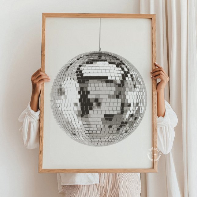 Poster Retro Disco Ball Wall Art (Créateur téléchargé)