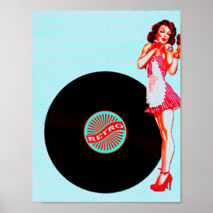 Poster Retro Fifties
