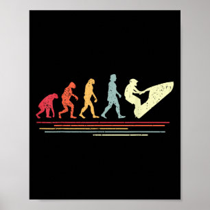 Poster Retro Jet Ski Humour I Vintage Jet Sk