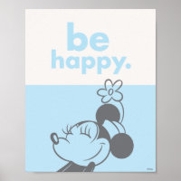 Retro Minnie Mouse - Soyez heureux