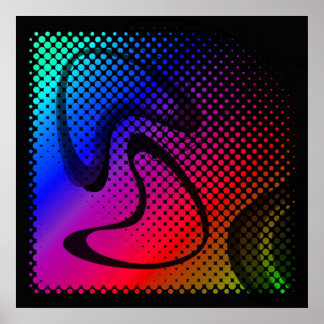 Poster Rétro moderne