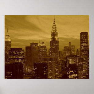 Poster Retro Pop Art New York City
