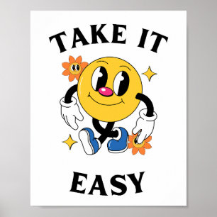 Poster Retro Prenez facilement