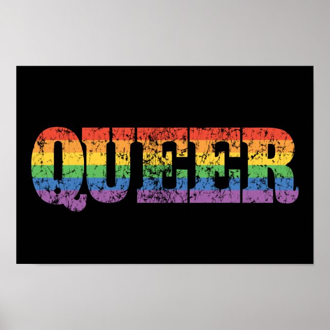 Poster Retro Queer (Devant)