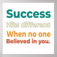 Retro Succès motivation entrepreneur soumission
