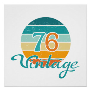 Poster Retro Sunset 76 Vintage