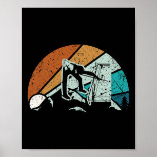 Poster Retro Vintage Billard Jeu 8 Ll Pool Player Tour