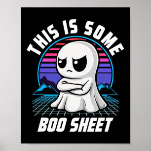 Poster Rétro Voici Une Petite Feuille De Boite Ghost Hall