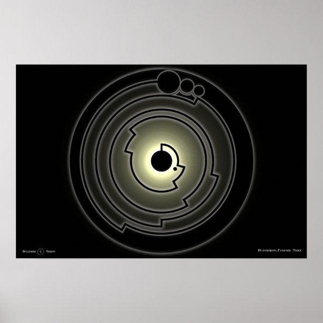 Poster Rétrogradation de l'ordre ptolématique (Devant)