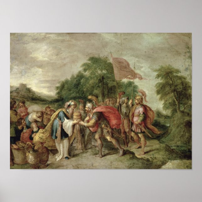Poster Réunion d'Abraham et Melchizedek (Devant)