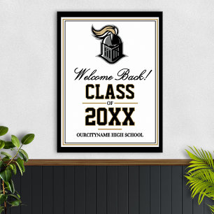 Poster Réunion de la classe des mascottes de l'école Bien