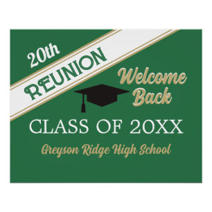 Poster Réunion de la classe Retour