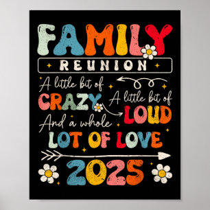 Poster Réunion Familiale 2025 Drôle Aint Pas De Famille C