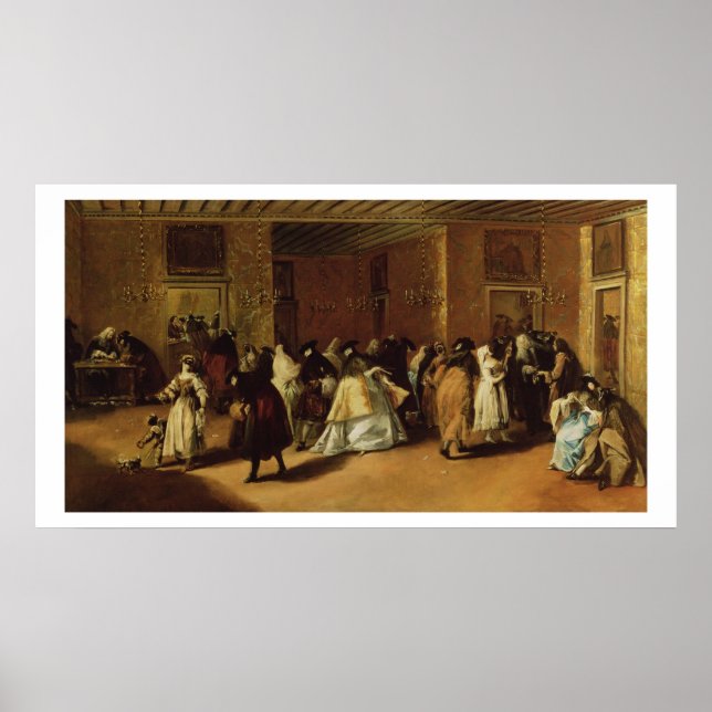 Poster Réunion masquée (Devant)