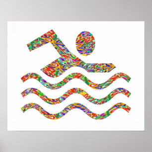 Poster Réussite de la natation