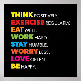Poster Réussite et motivation du gymnase