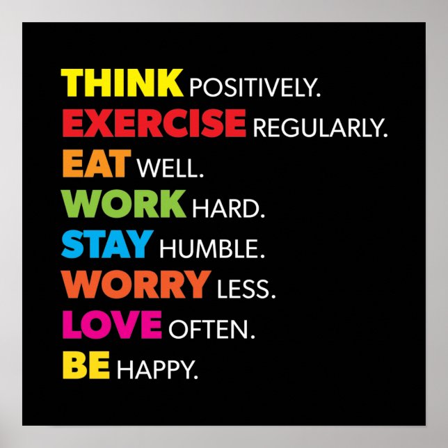 Poster Réussite et motivation du gymnase (Devant)