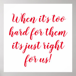 Poster Réussite Motivation Inspiration manuscrite