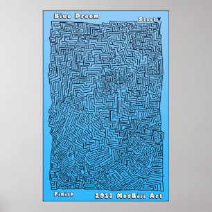 Poster Rêve bleu
