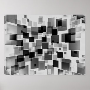 Poster Rêve Cubiste