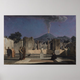 Poster Rêve dans les ruines de Pompéi, 1866