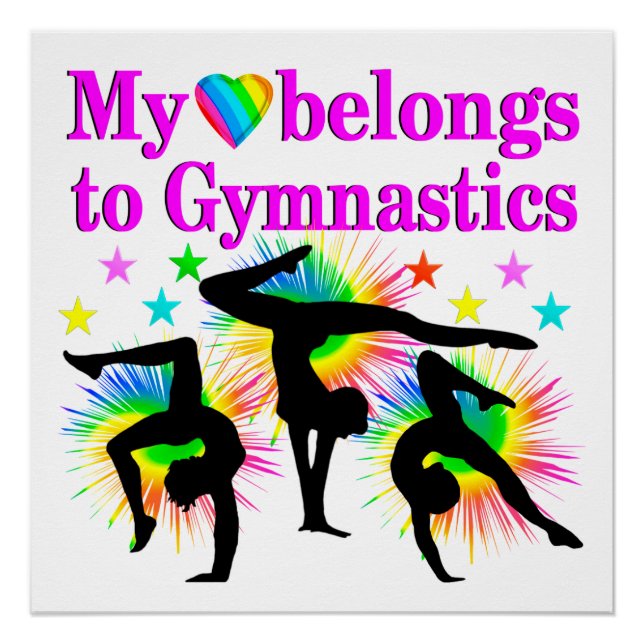 POSTER RÊVE DE LA GYMNASTIQUE (Devant)