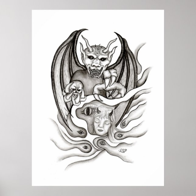 Poster Rêve de Minuit - Diables (Devant)