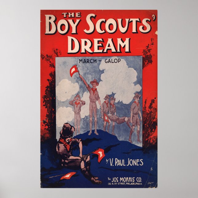 Poster Rêve des scouts (Devant)