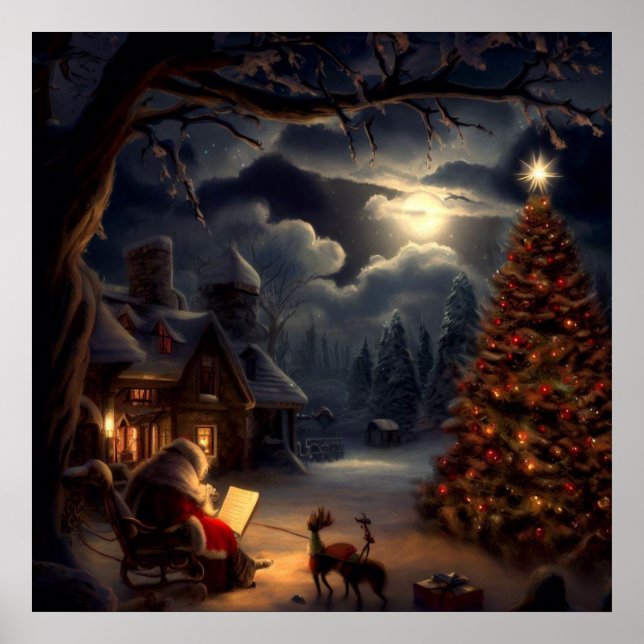 Poster Réveillon de Noël 2 (Devant)