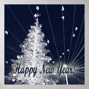 Poster Réveillon du Nouvel An