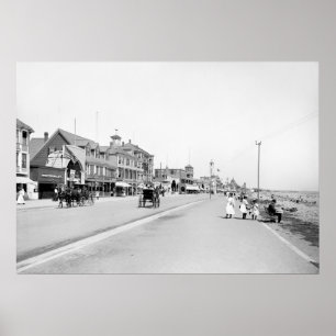 Poster Revere Beach, Massachusetts, 1905