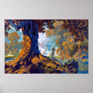 Poster Rêverie   Maxfield Parrish  