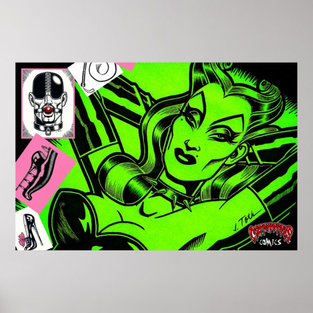 Poster Rêves carnivores (Devant)