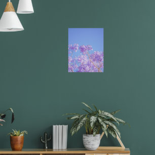 Poster Rêves de lavande sous un ciel ouvert