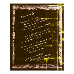 Poster Rêves du péché