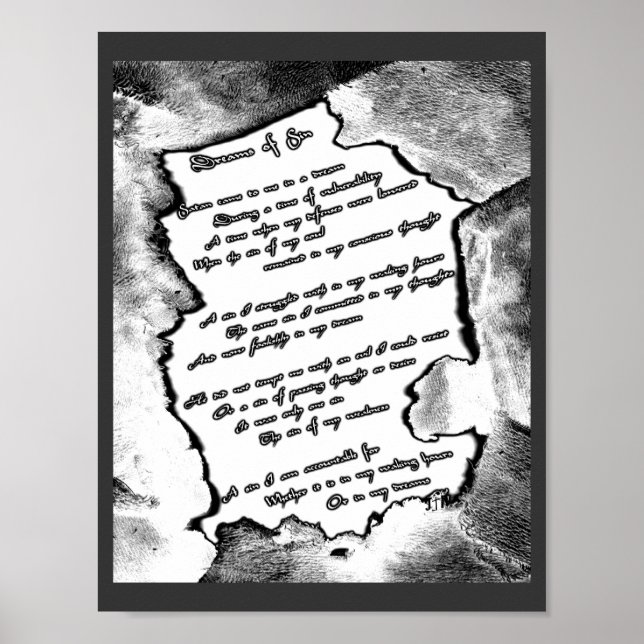 Poster Rêves du péché (Devant)