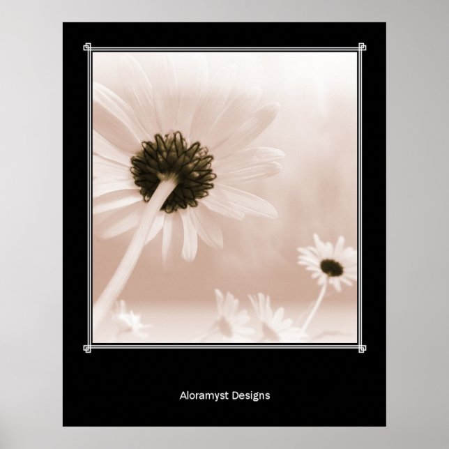 Poster Rêves floraux (Devant)