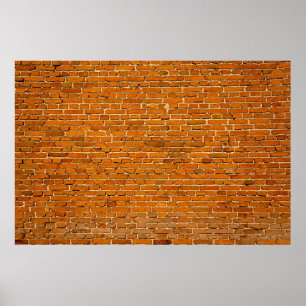 Poster revêtement Brown des murs en argile