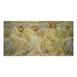 Poster Rêveurs - Albert Joseph Moore