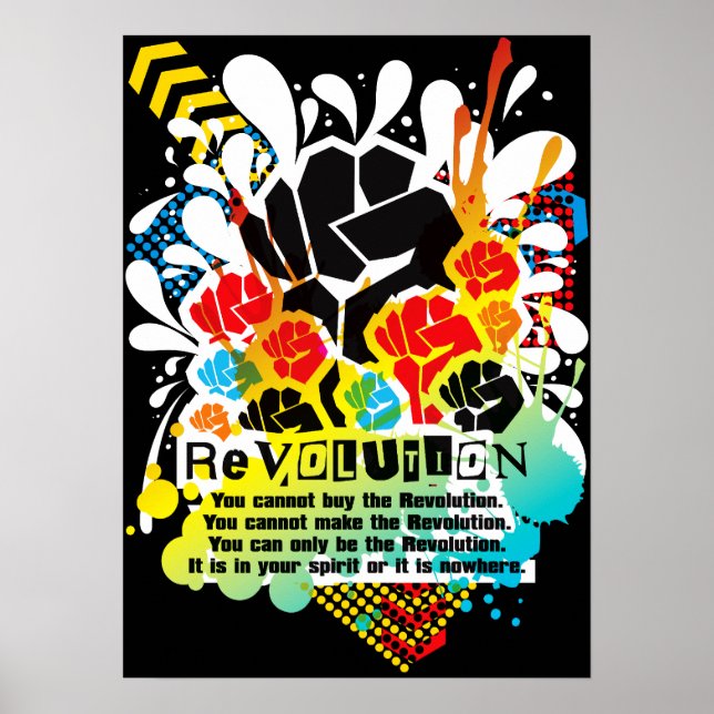 POSTER RÉVOLUTION (Devant)